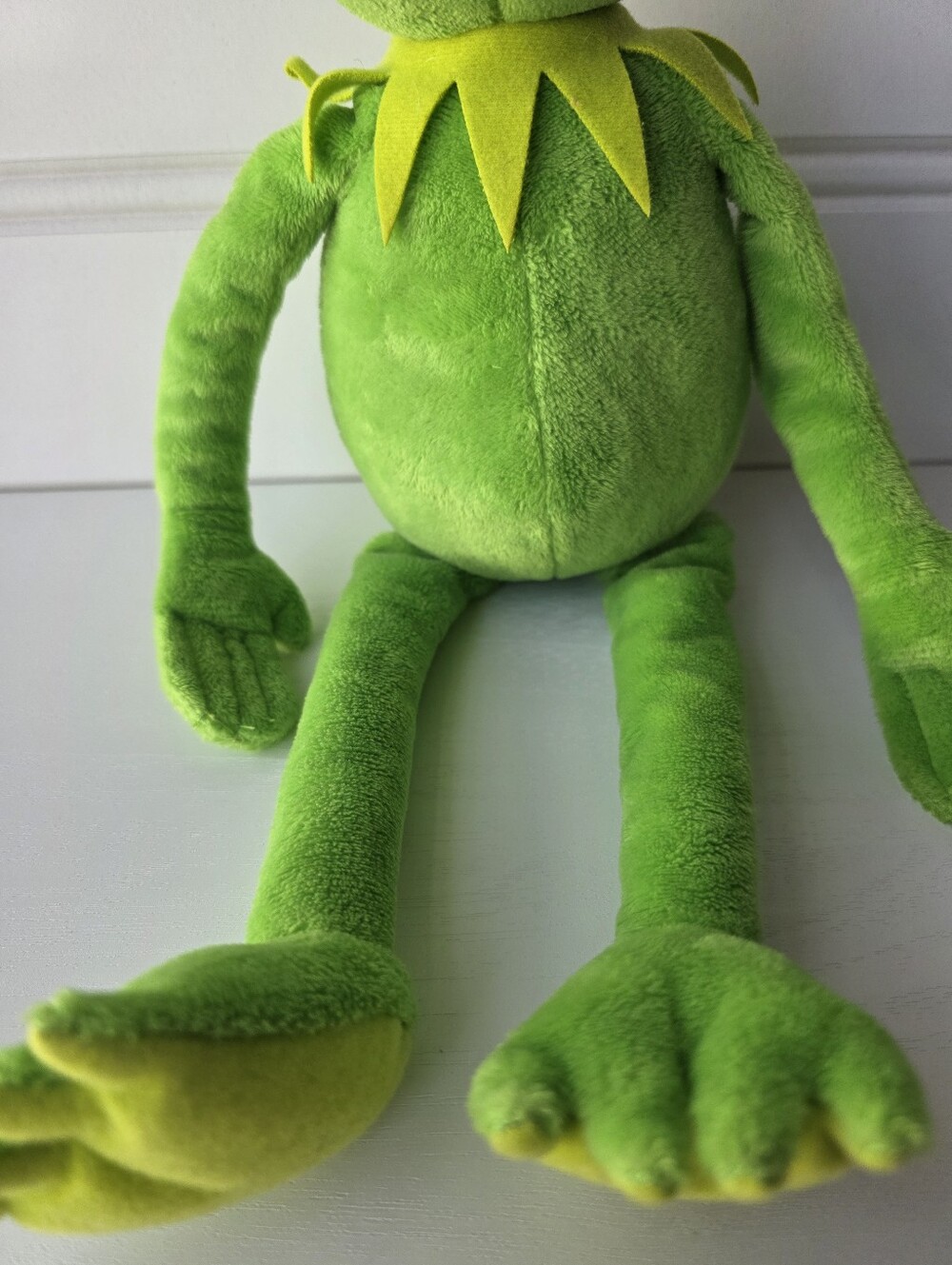 Disney Muppets 2013 Ty Beanie Kermit the Frog Plush Stuffed Toy 16" - Picture 2 of 9